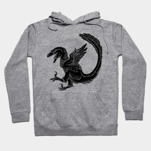 Deinonychus Hoodie by JFells